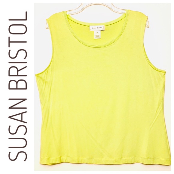 Susan Bristol Tops - SUSAN BRISTOL Sleeveless BLOUSE Tank TOP